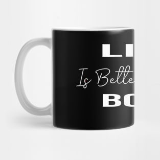 life is better with my boys:funny mom , gift for mom, mom of boys Mug